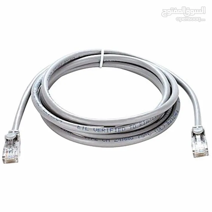 D-LINK  Cat6A  UTP Patch Cord  3M  GRY كيبل ايثرنت كات 6 طول 3متر