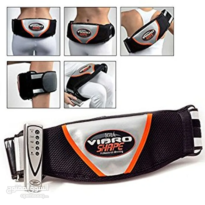 جهاز مشد التنحيف فيبروشيب حزام تنحيف و تخسيس الوزن الاصلي رجاج  فايبروشيب  Vibro Shape Slimming Belt