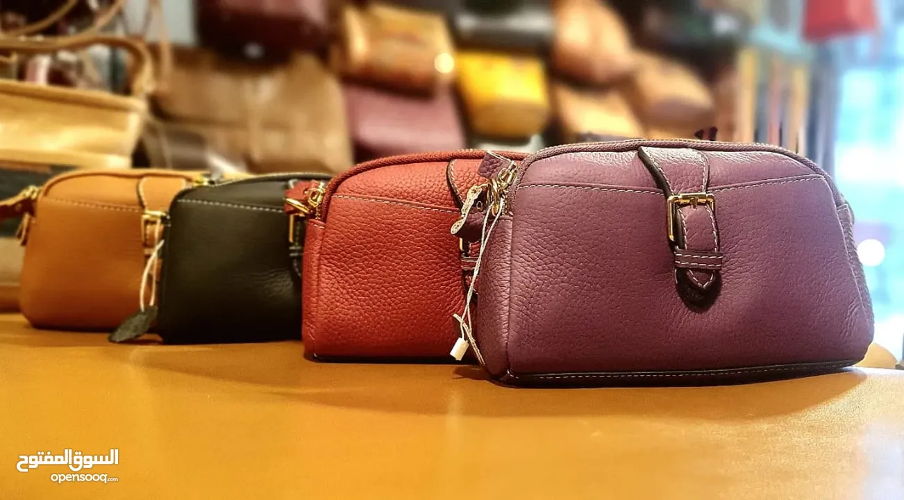 Handmade leather bags for women حقائب جلدية مصنوعة يدويا للنساء