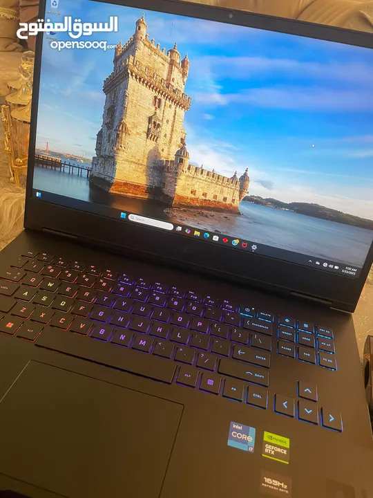 HP OMEN i7 13620H, 16GB Ram, 1TB NVMe SSD, NVIDIA RTX 4060 حالة  HP OMEN TPN-C167 Gaming Laptop