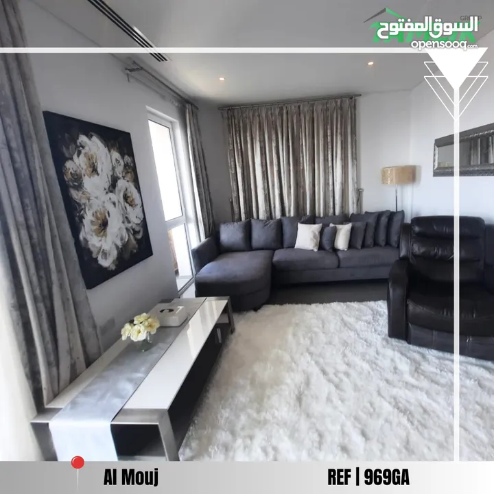 Brilliant Furnished Apartment for Rent in Al Mouj REF 969GA