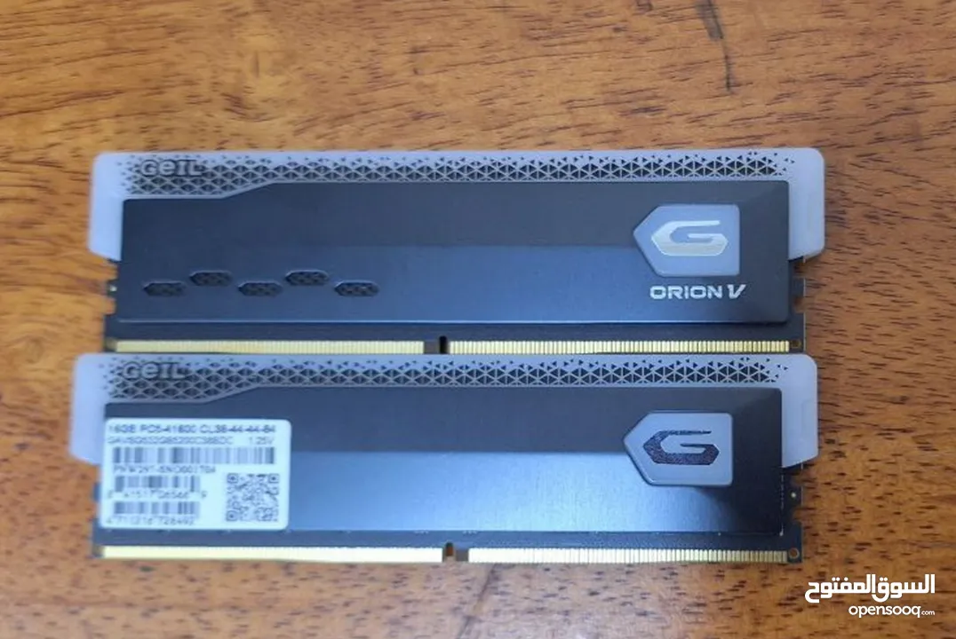 بورد رايزن am5 b650 و رامات ddr5 بسرعات مختلفة