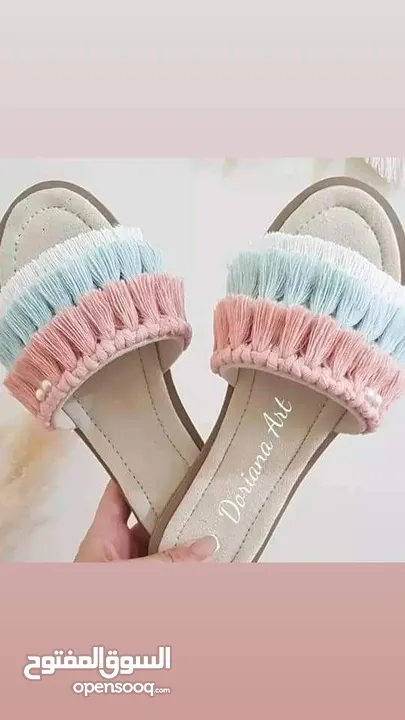 سليبر كروشيه جديد البيع