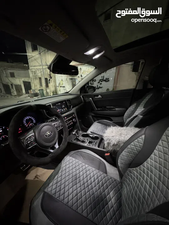 سبورتاج gt موديل 2017 دفع رباعي 4/4 ديزل ماطور 2000 فل مسكر سعرر فرم كاش فقط