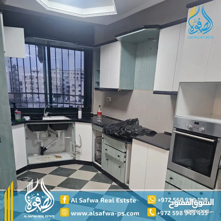 شقه مميزة للايجار الماصيون قرب KFC ,مع امكانيه التأجير فاضي او مفروش