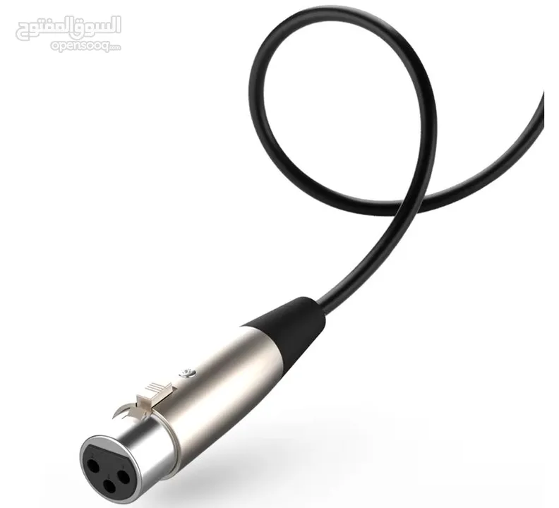 كيبل ميكروفون  XLR To 3.35mm Microphone Cable