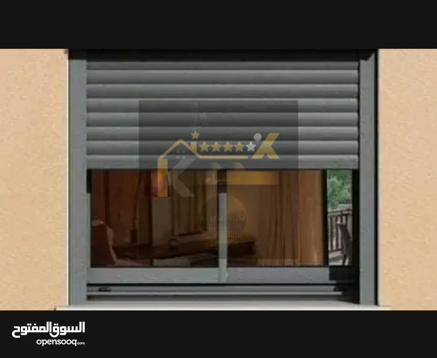 صيانة اباجورات وشبابيك ومطابخ المنيوم وتفصيل الاباجورات بسعر مناسب وتفصيل مناخل اكورديون