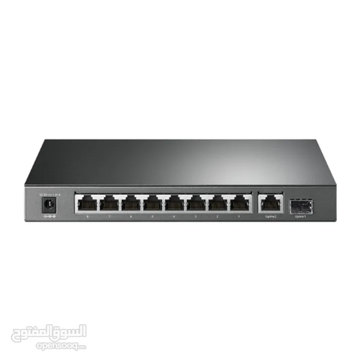 TP LINK TL-SG1210P10-Port Gigabit Desktop Switch with 8-Port PoE+  تي بي لينك TL-SG1210P محول سطح ال