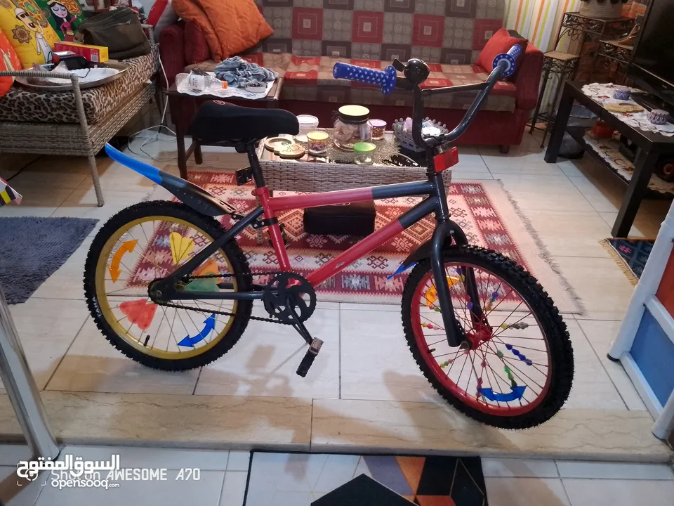 بسكليت BMX اصلي قياس 20  انش بريك رجل بحاله ممتازه بسعر مناسب
