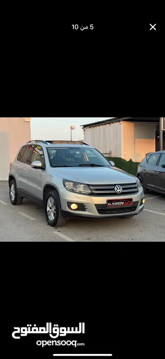 تيجوان فل اضافات مع بانوراما بنزين بيع او بدل