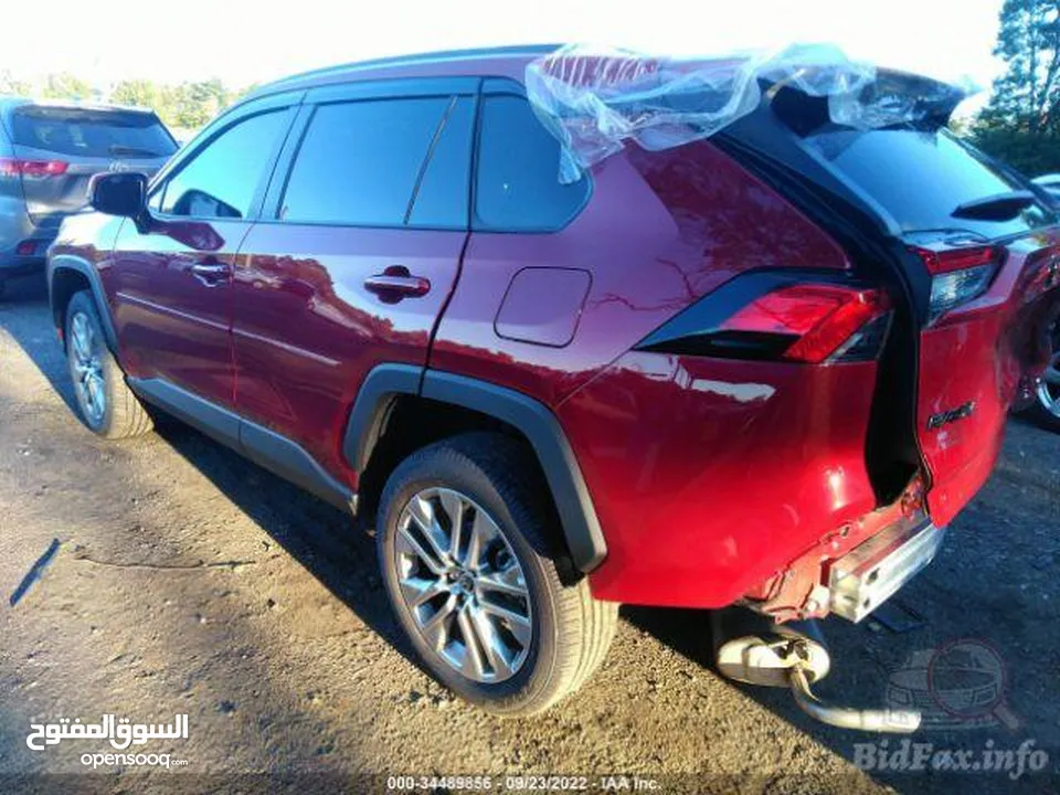 Toyota Rav4 Xle Premium 2022 Burgundy