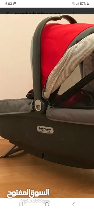 سرير اطفال 0_8 اشهر من  PEG PEREGO NAVETTA