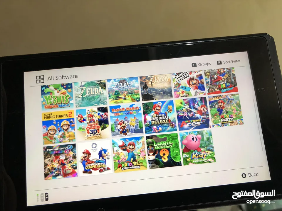 ننتندو سويتش فرجن تو معدل مع 3000 لعبة Nintendo Switch. 2 modded