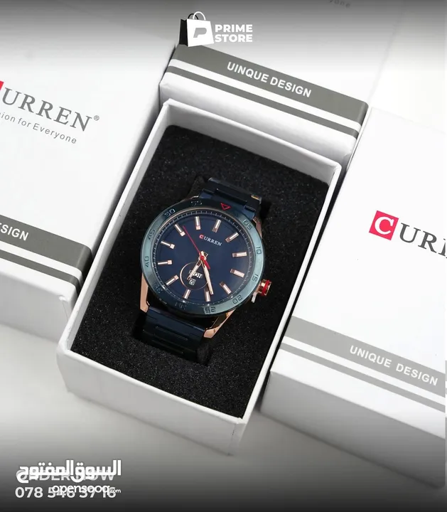 ساعة CURREN:اناقة تدوم،وأداء يتحدى