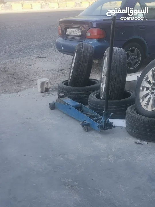 عدة محطه بناشر وغسيل سيارات للبيع