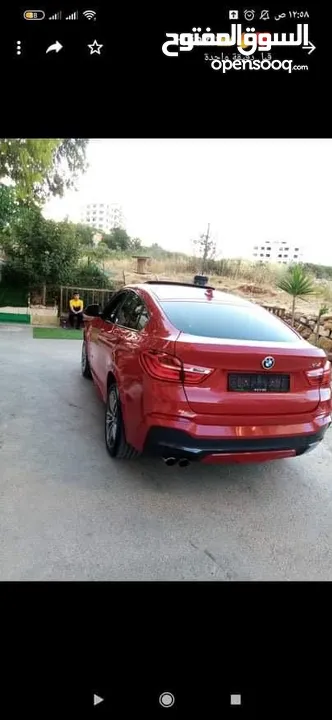 BMW X4 ام بكيج شركه ماطور 2000 بنزين توين تيربو . موديل 2015 ماشي 80000 فقط عداد حقيقي 4×4