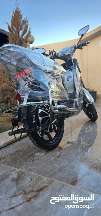دراجه كهربا وكاله سنوبرسات أمامي خلفي