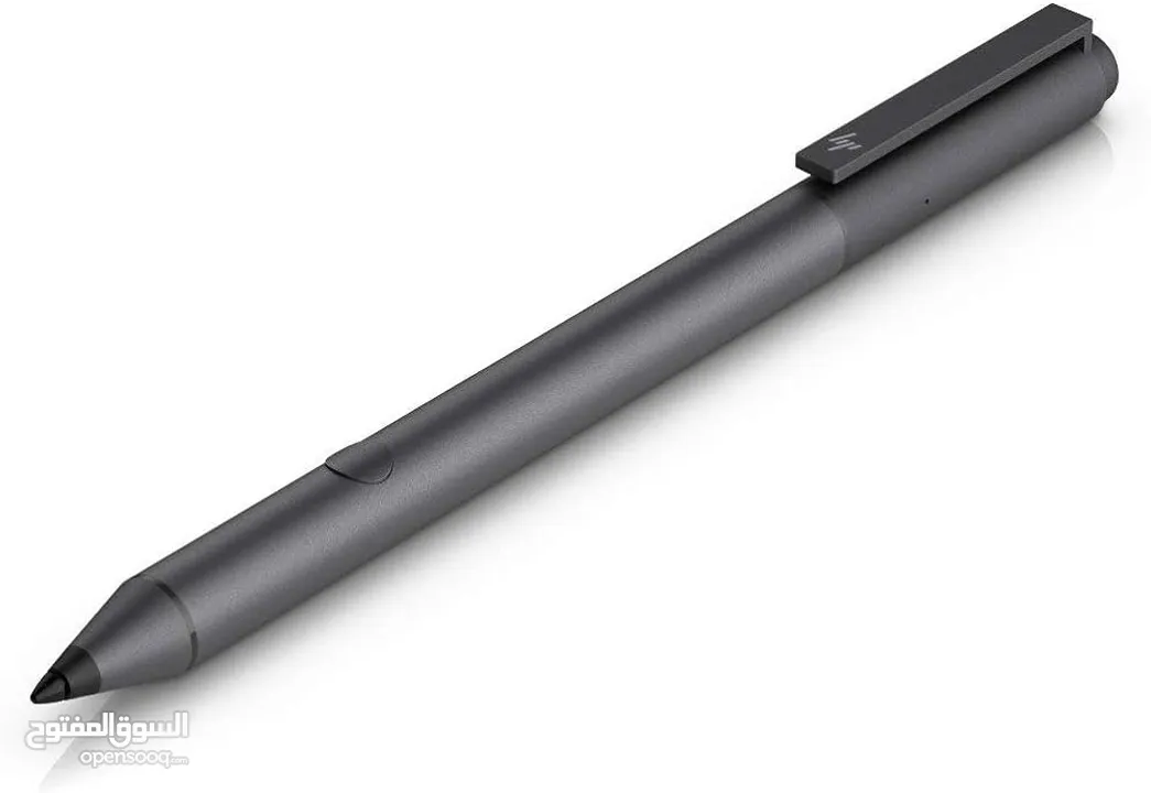 HP قلم قابل للامالة، قلم ستايلس، بلوتوث، متوافق مع لابتوب HP Spectre X360، فضي - 2MY21AA