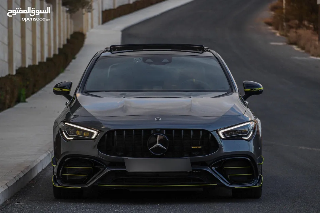 2022 Mercedes Amg Cla45s Clean title  excellent condition ( عقد صيانة بلوكالة)
