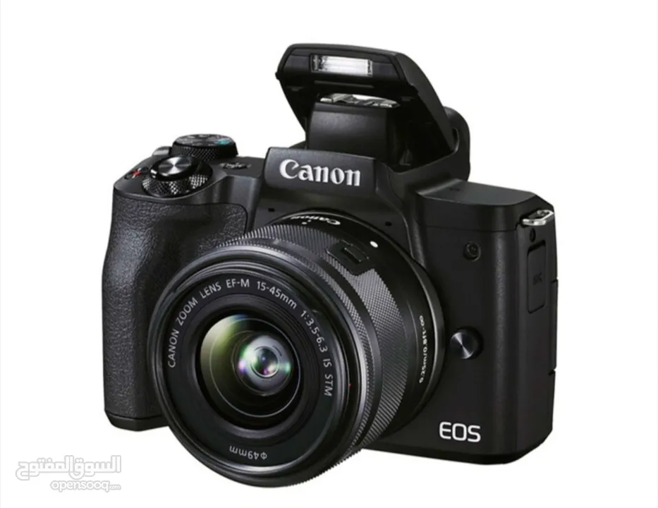 Canon EOS M50 Mark II Mirrorless Camera for Sale – 24.1MP, 4K VideoWi-Fi
