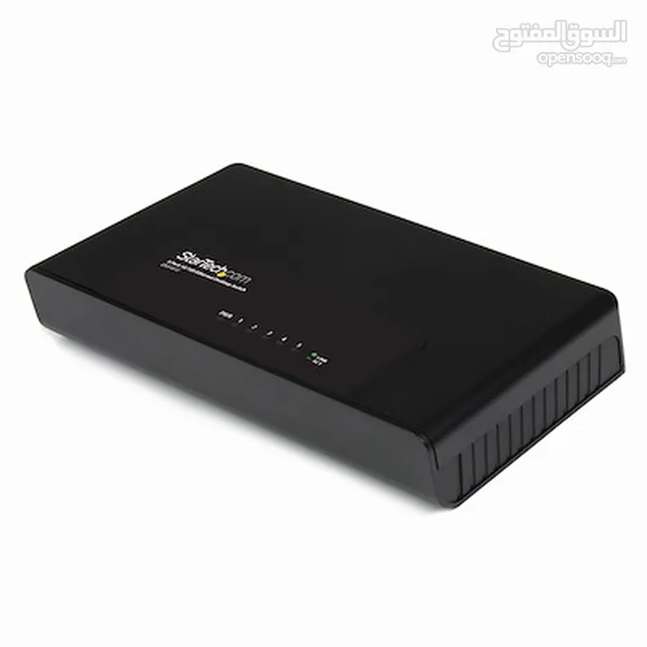 5 Port Fast Ethernet Switch - 10/100 Desktop Wall Mount Network Switch