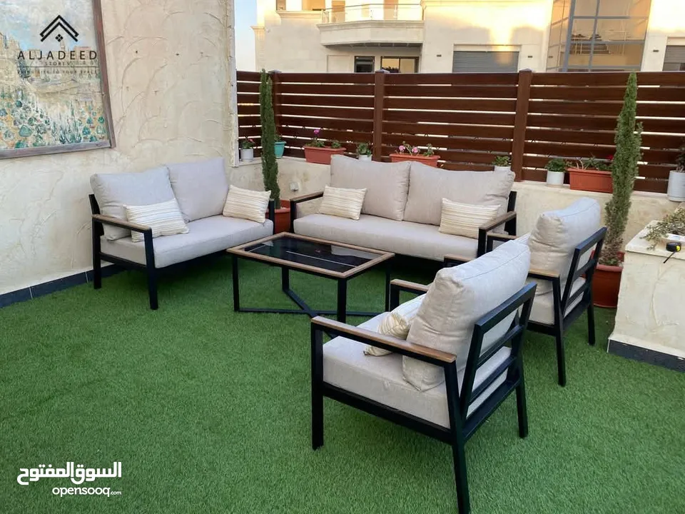 اطقم خارجية وطاولات وكراسي خارجية مودرن
