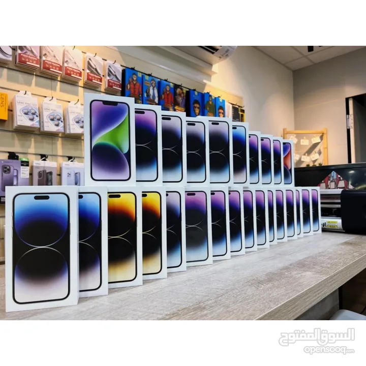 iPhone 14 Pro Max 256GB  ايفون 14 برو ماكس 256 جيجا  جديد كفالة شرق اوسط