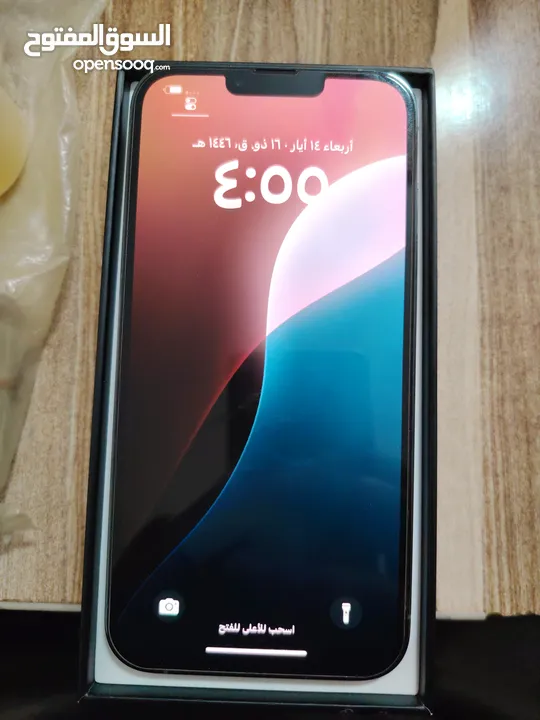 ايفون 13promax وتر بروف بطارية 80 جهاز جدا نظيف 256g