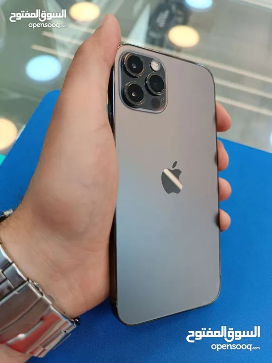 IPHONE 12 PRO ( 128 GB ) USED /// ايفون 12 برو ذاكره 128 جيجا مستعمل بحاله الوكاله