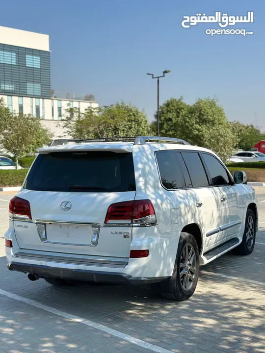 LEXUS LX 570 2015 خليجي GCC رقم 1 فلاوبشن شد الوكالة جاهز للتسجيل