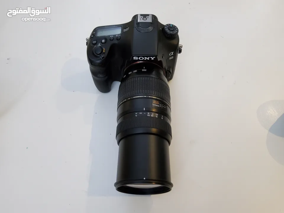 Sony Used Alpha A68 Camera 3 lenses 3 Batteries - كاميرا سوني