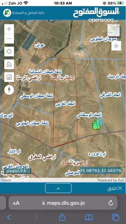 قطعة أرض مفروزة شرق  جامعة العلوم والتكنولوجيا