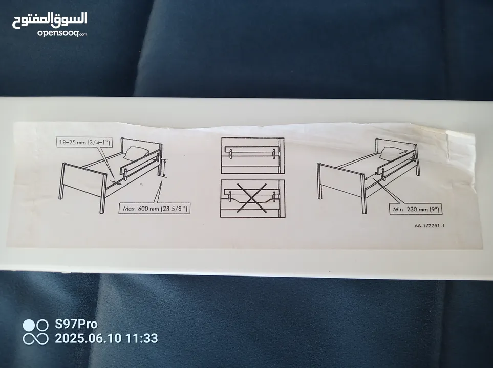 حواجز خشبية أمان لسرير اطفال
