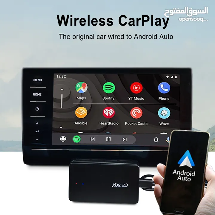 قطعة تحويل شاشة السيارة الوكالة الى اندرويد و Apple CarPlay