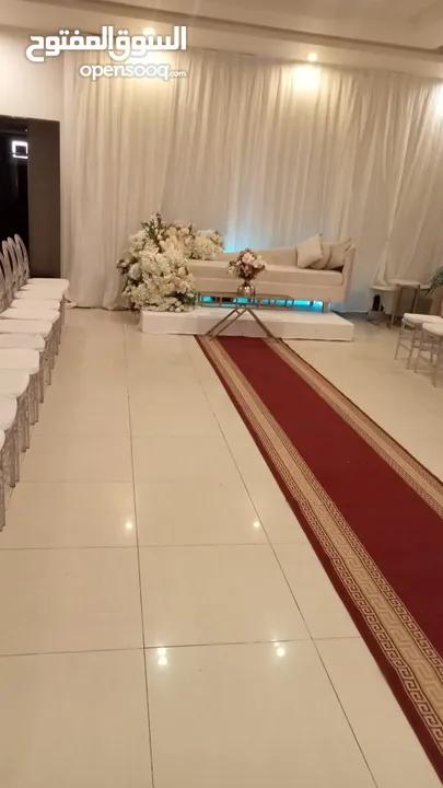 لمسة فخامة تأجير لوازم المناسبات
