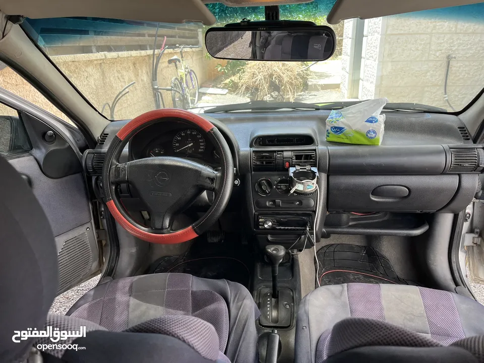 اوبل كورسا اوتوماتيك موديل 98 للبيع