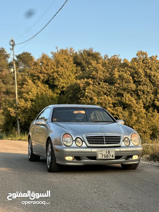 Mercedes CLK200 Kompressor  مرسيدس قرش ونص كوبيه للبيع او البدل