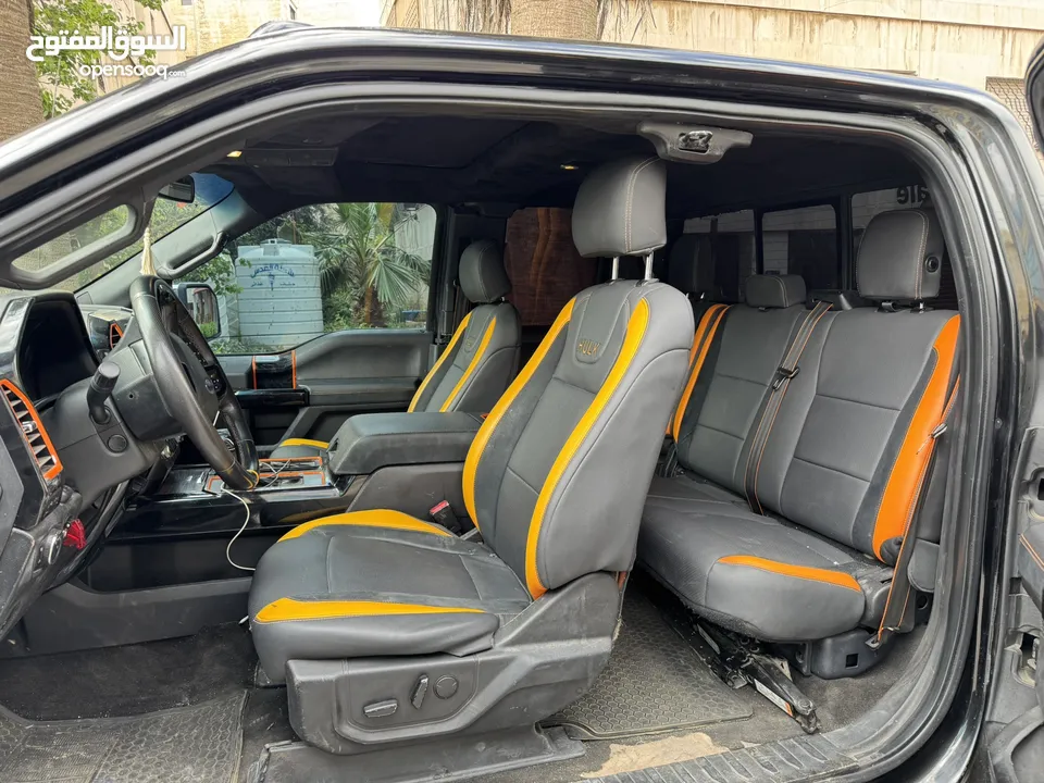 بكب Ford F150 Lariat بحالة ممتازة للبيع 4*4 ماتور 5000 cc نظام فصل سلندرات