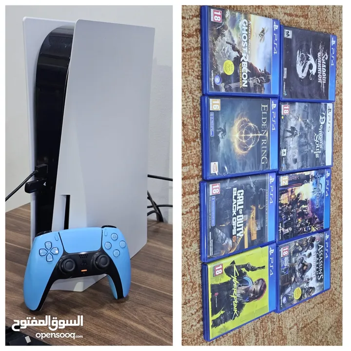 للبيع ps5 نظيفه بدون مشاكل