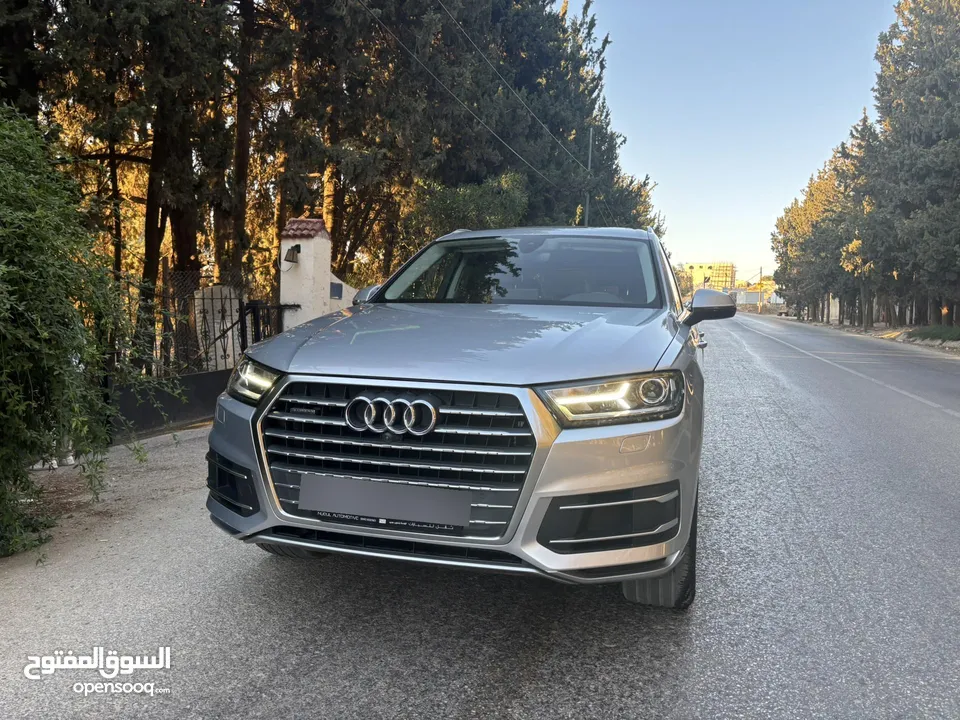 اودي Q7 فحص كامل قطعت 50 الف كم فقط مالك واحد! 7 ركاب