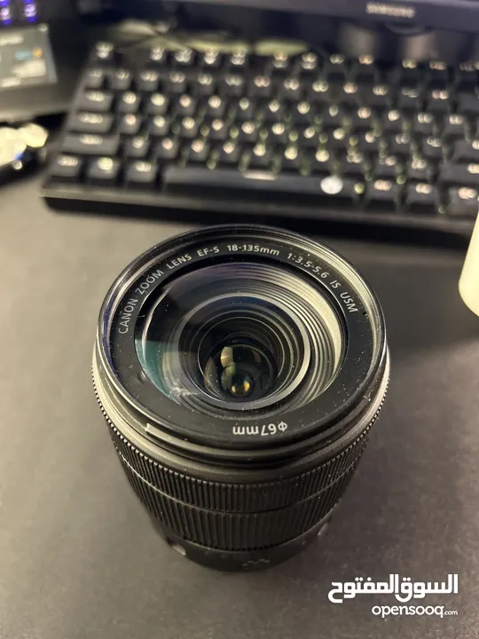 عدسة كانون Canon EF-S 18-135mm IS USM الإصدار الثاني من افضل العدسات بسعر حرق