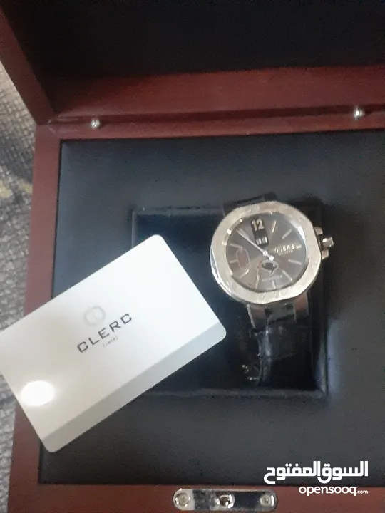 ساعة clerc icon 8 swiss made