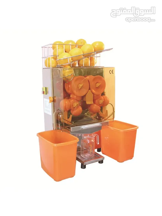 عصارات برتقال مقاسات مختلفه.Automatic Commercial Orange Juicer Citrus Squeezer