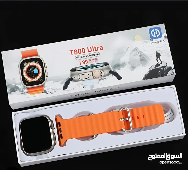 smart watch T800 ultra بسعر المكتب