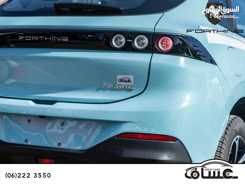 الان لدى معرض عساف للسيارات   Forthing FRIDAY Ev 2023
