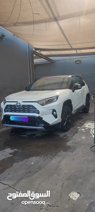 تويوتا راف فور 2020  black edition بحالة جيدة