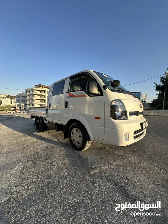 كيا بنجو Bongo 3 2018 دبل كابين فحص كامل اعلى صنف باقل سعر جمرك جديد المشتري اول مستخدم كاش او اقساط