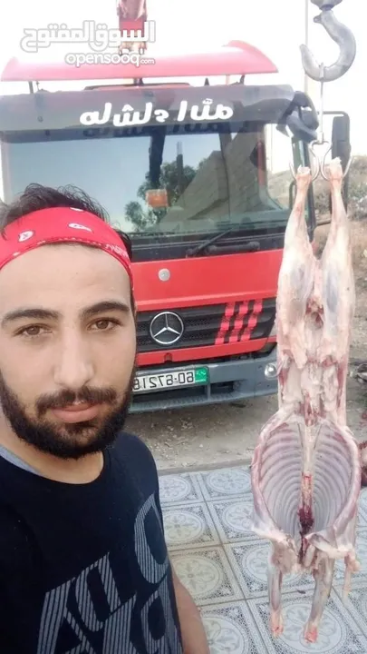 لحام متنقل ذبح أضاحي خاروف عجل بلدي جمل غنم بلدي روماني برزيلي كولمبي اسباني خروف بلدي جزار متنقل