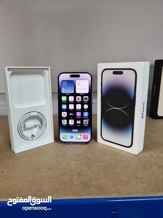 iPhone 14 pro 128GB/256GB جديد كفالة شرق اوسط ايفون 14 جديد كفالة لمدة عام