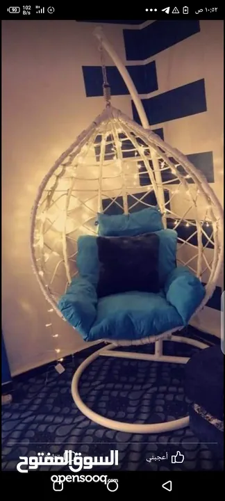 مراجيح  عش البلبل الحجم الكبير( مكفول د) ( الجامبو ) يوجد خدمة توصيل مرجيحة